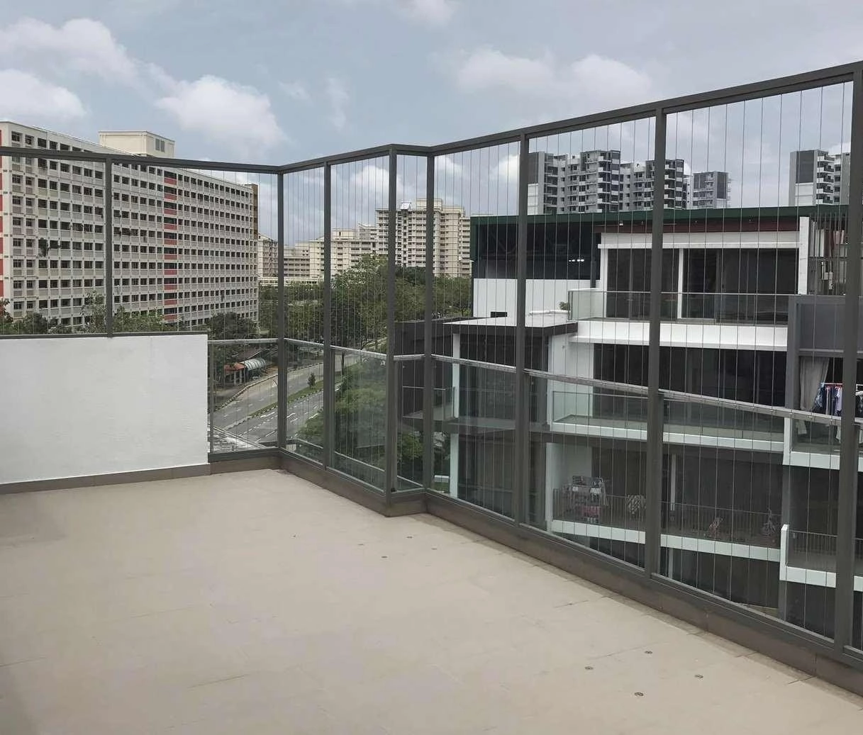 Railing and Partition Installation